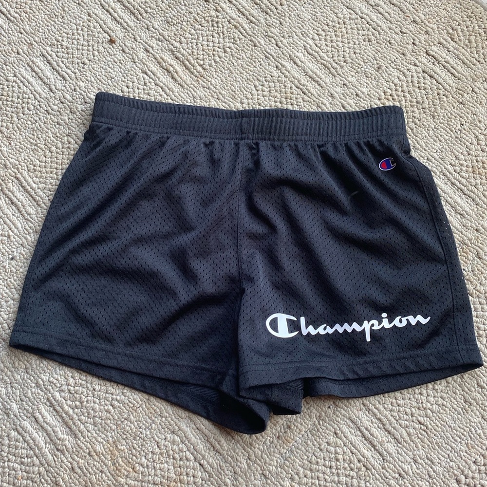 Black Champion Shorts